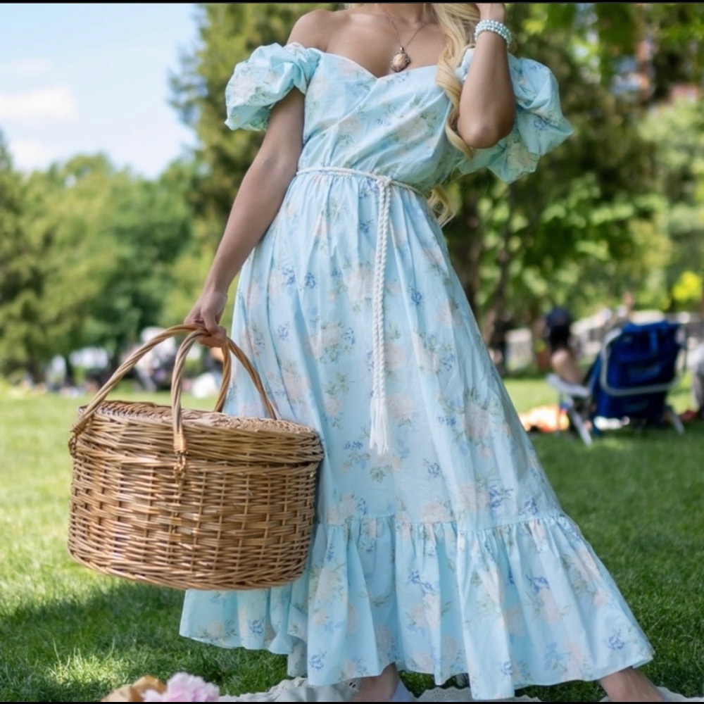 Loveshackfancy floral dress